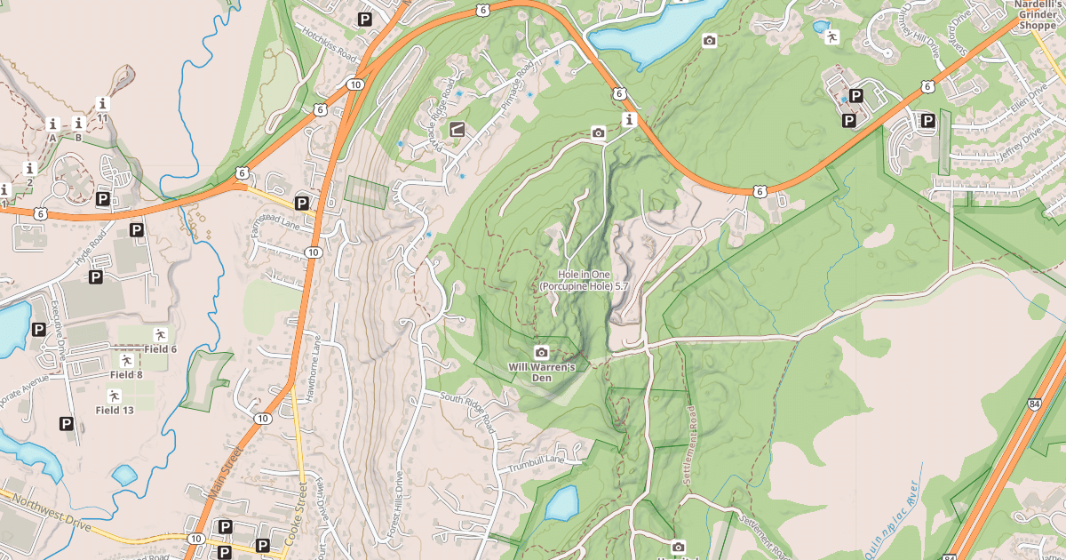 Map preview of Hole in One (Porcupine Hole)