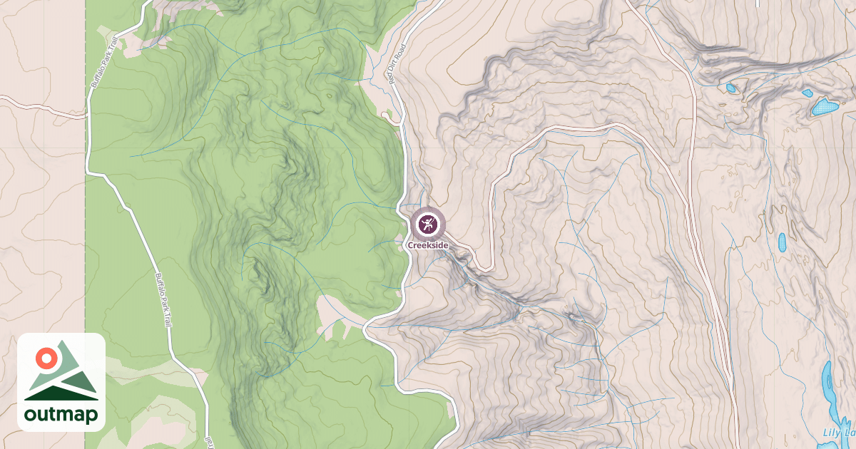 Map of Creekside