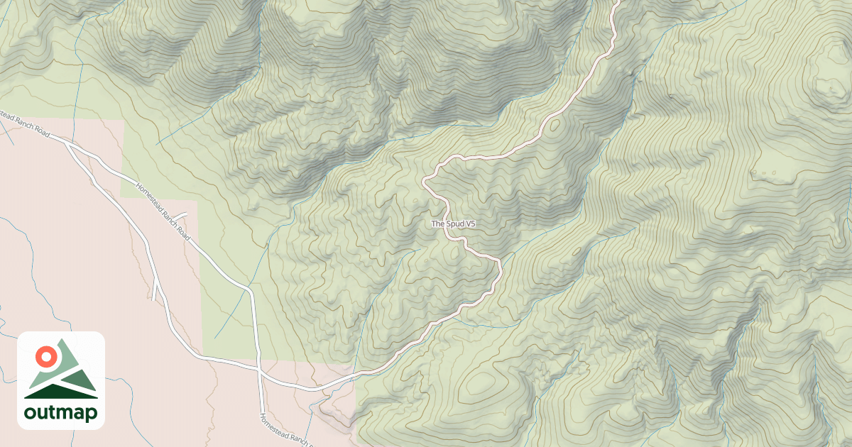 Map of The Spud