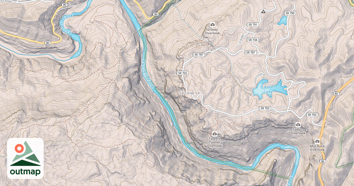 Map of 5.8 Corner