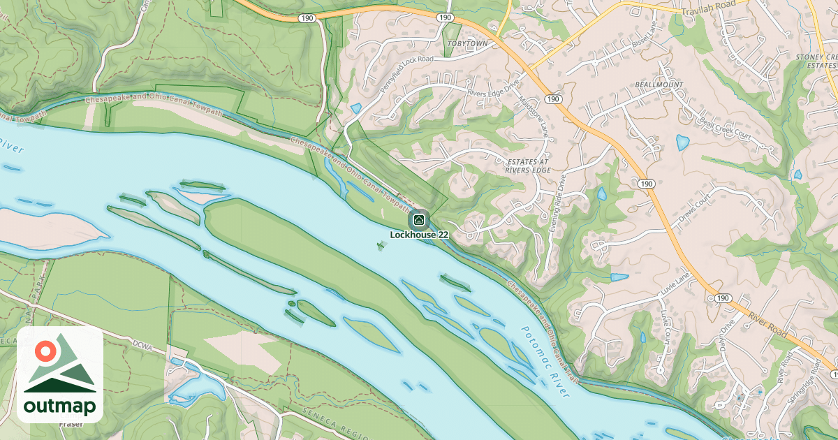 Map of Lockhouse 22