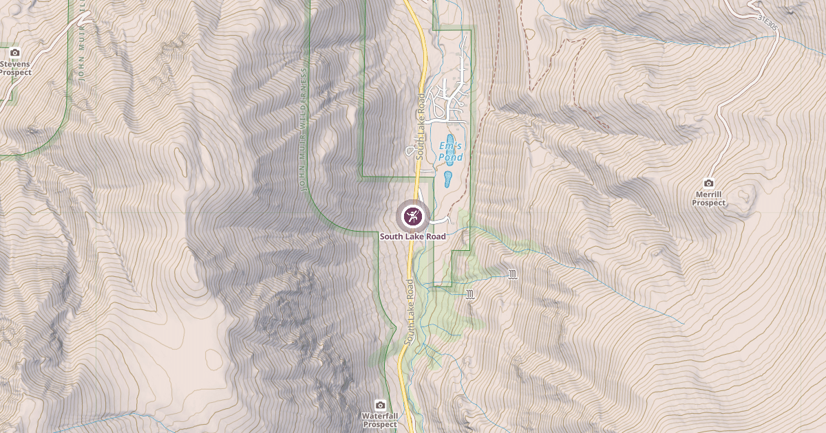 Map preview of South Lake Road