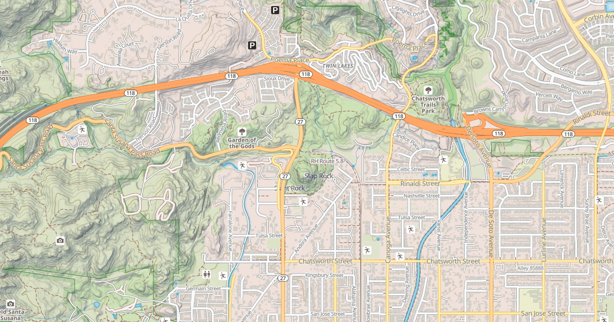 Map preview of RH Route