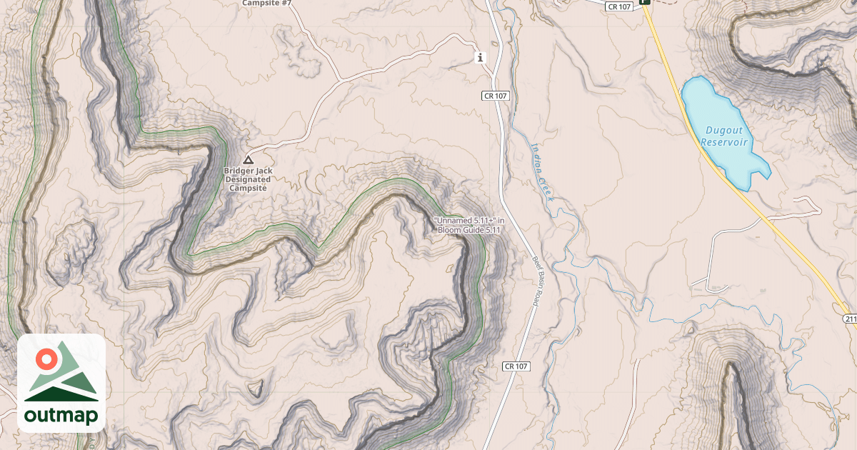 Map of "Unnamed 5.11+" in Bloom Guide