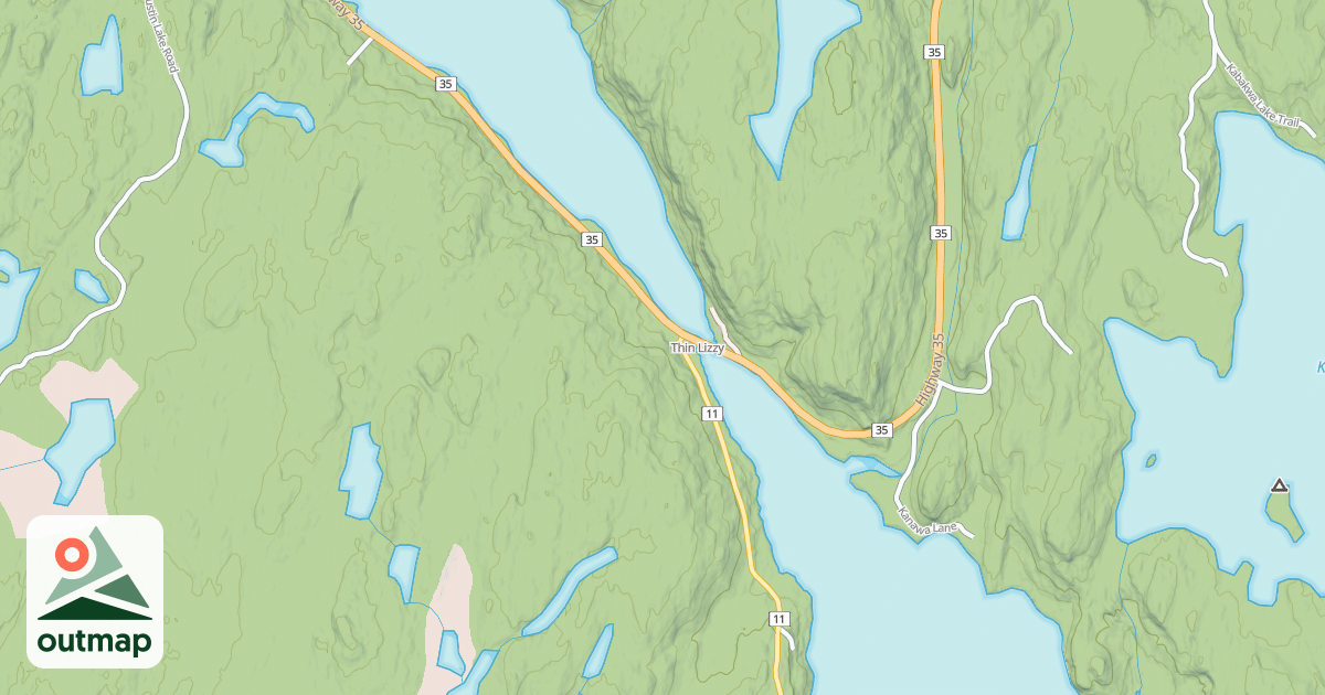 Map of Thin Lizzy