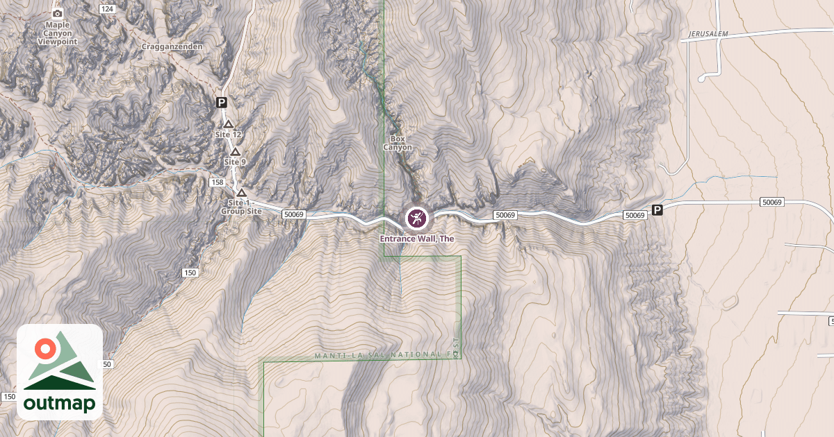 Map of Entrance Wall, The