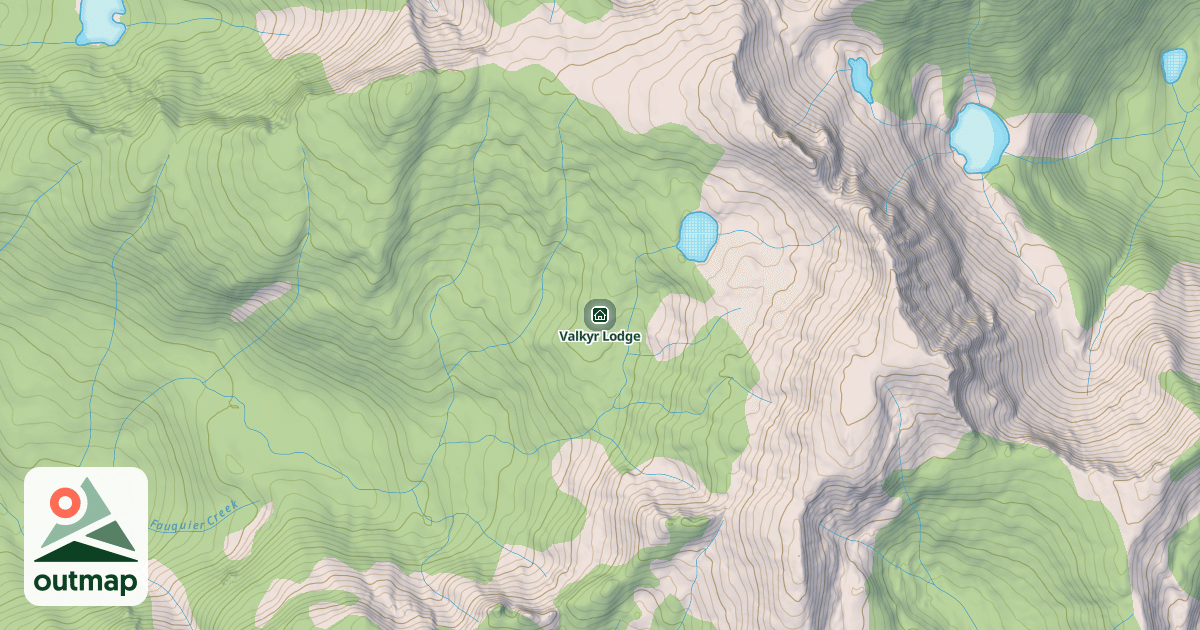 Map of Valkyr Lodge