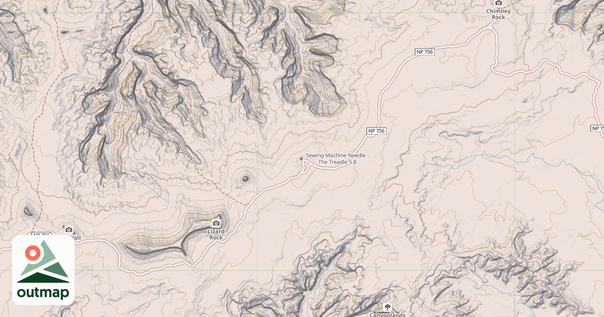 Map of Sewing Machine Needle - The Treadle