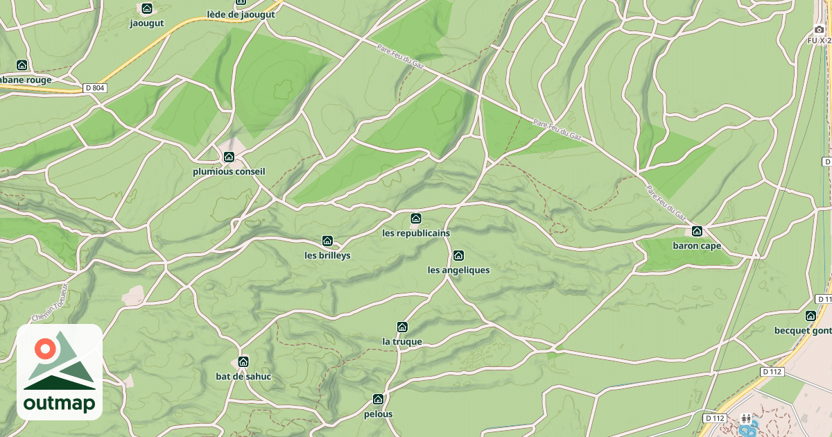 Map of les republicains