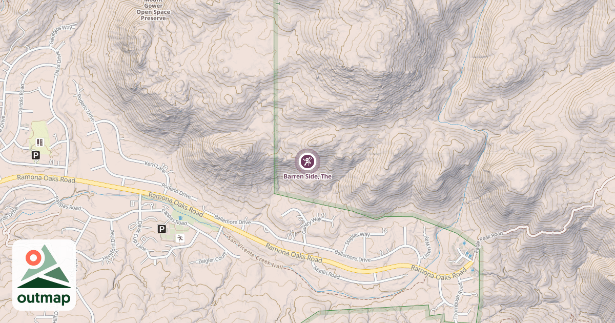 Map of Barren Side, The