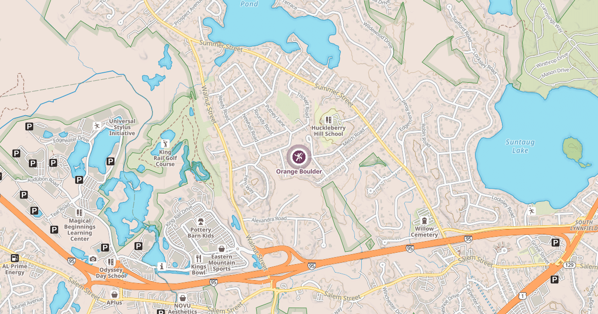 Map preview of Orange Boulder