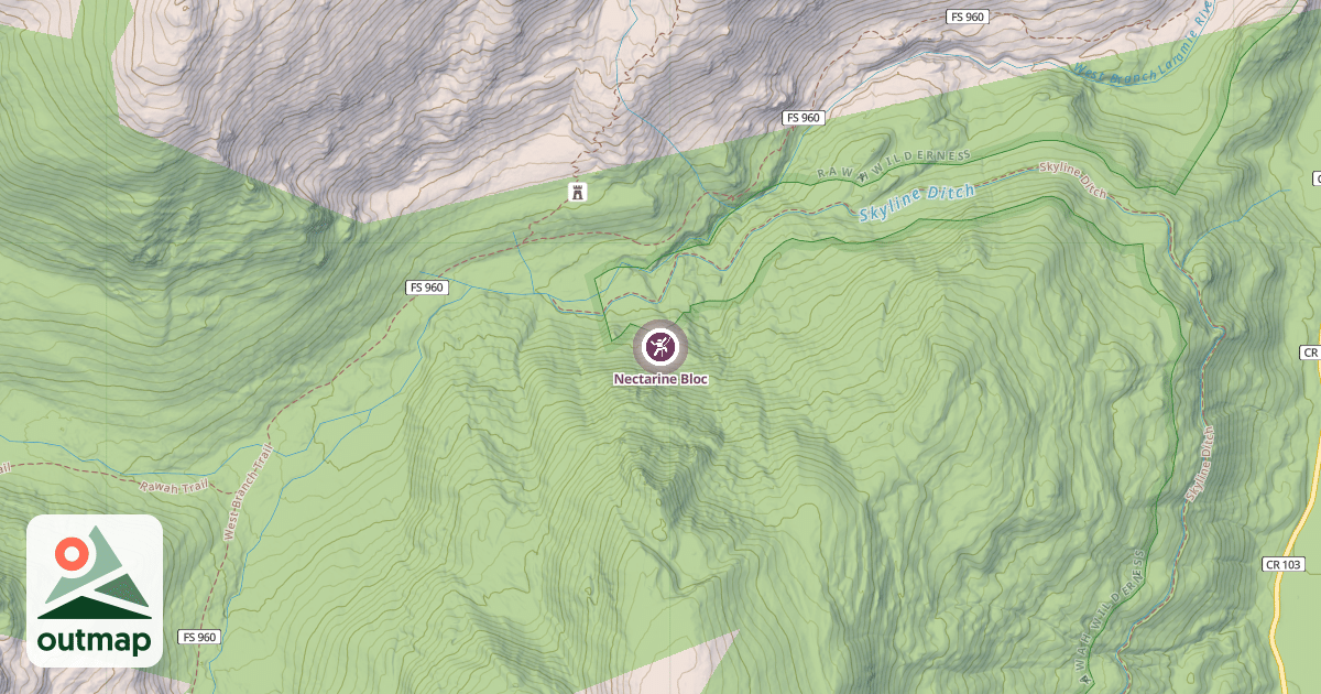 Map of Nectarine Bloc