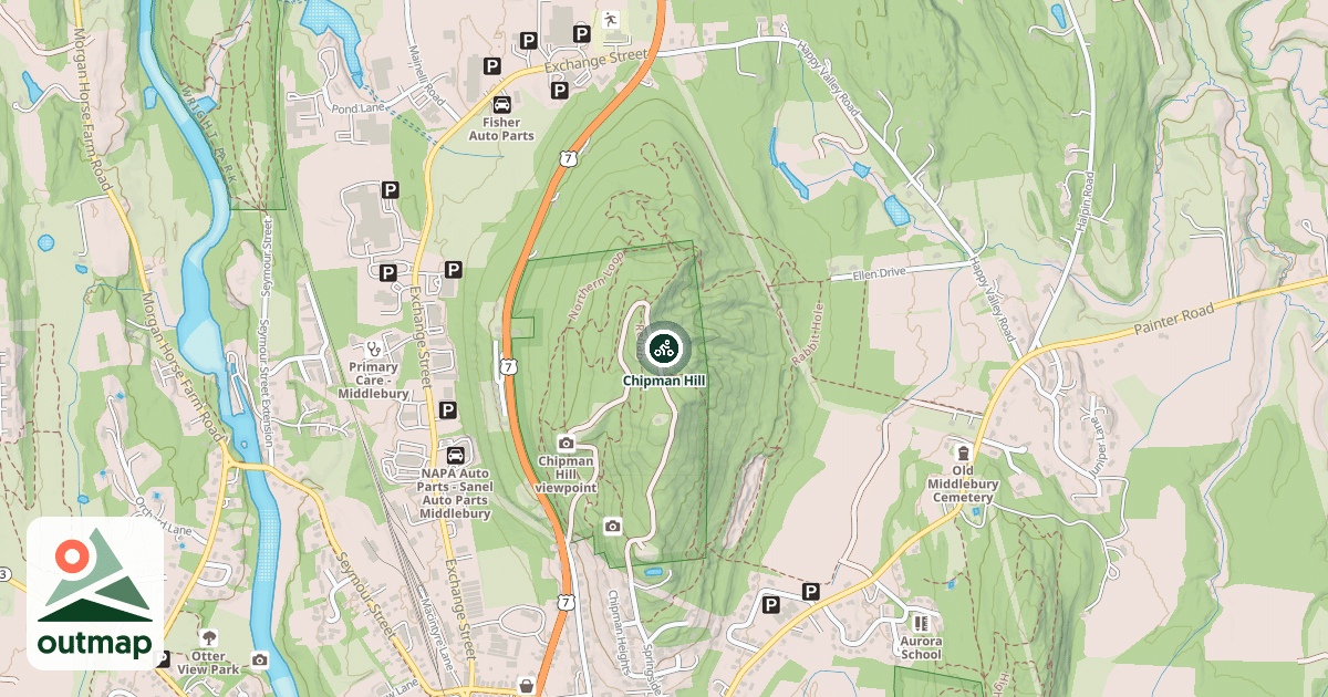 Map of Chipman Hill