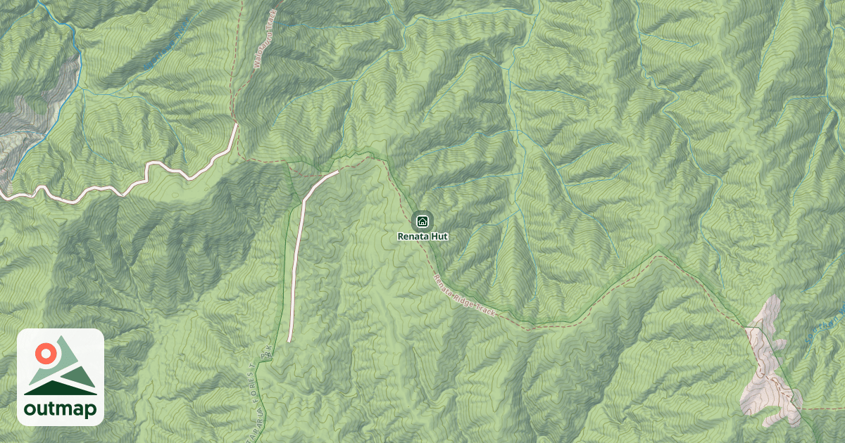 Map of Renata Hut
