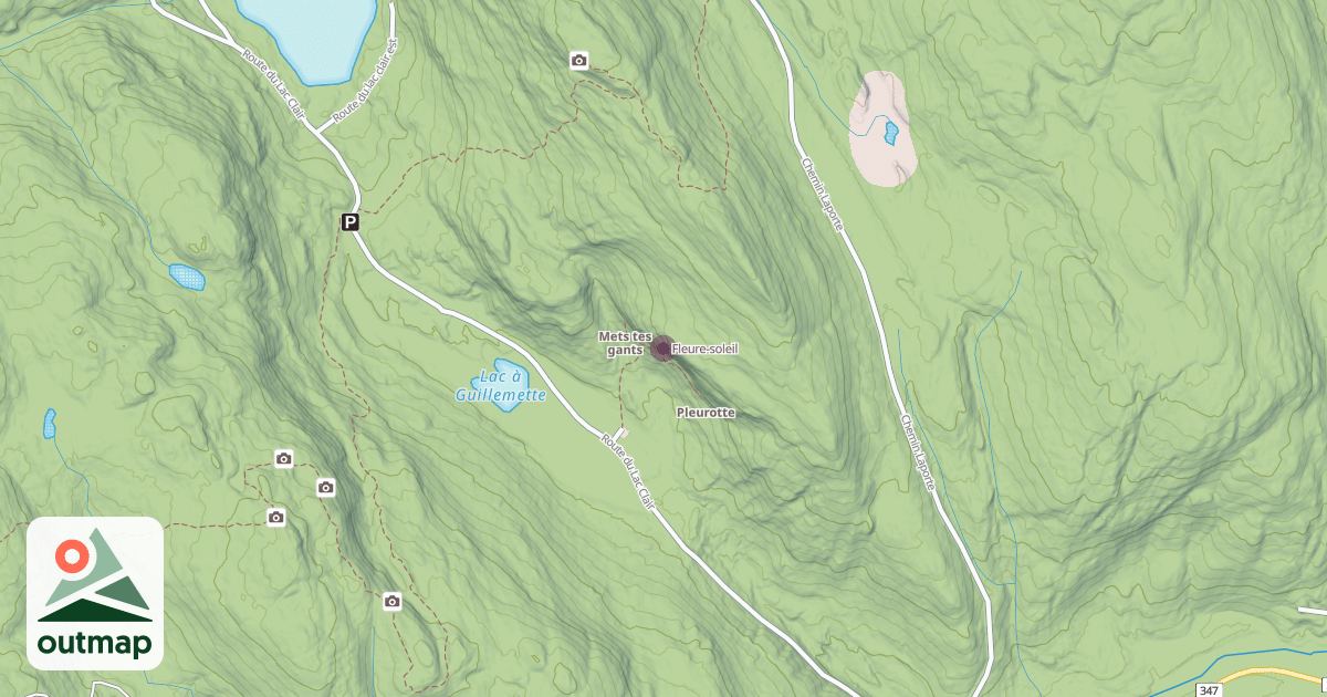 Map of Fleure-soleil