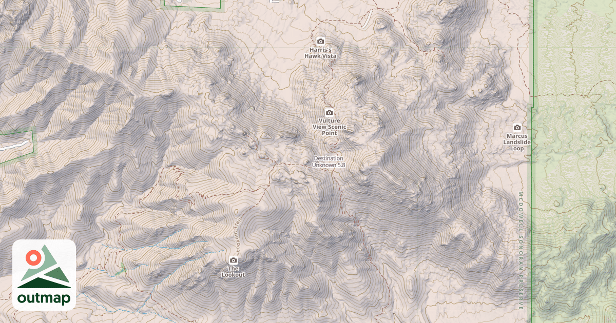 Map of Destination Unknown