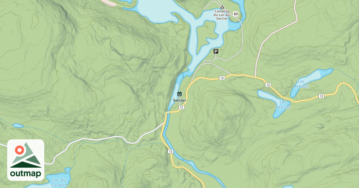 Map of Sorcier