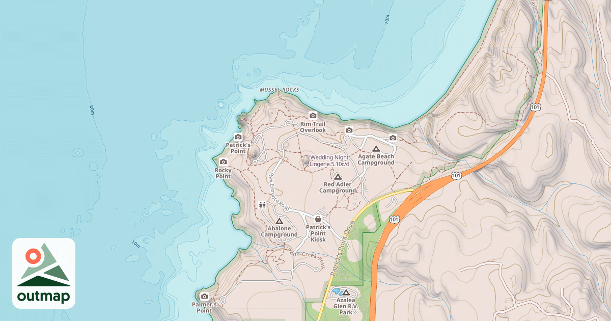 Map of Wedding Night Lingerie