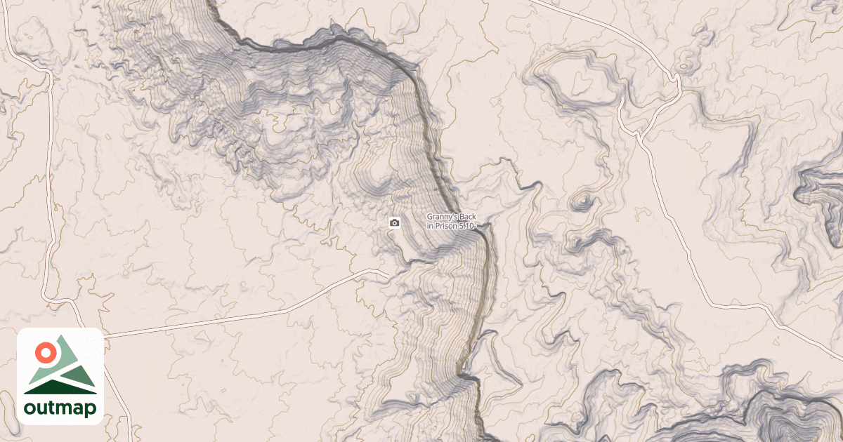 Map of Granny's Back in Prison