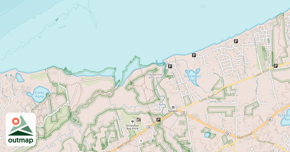 Map of Triangle And Error