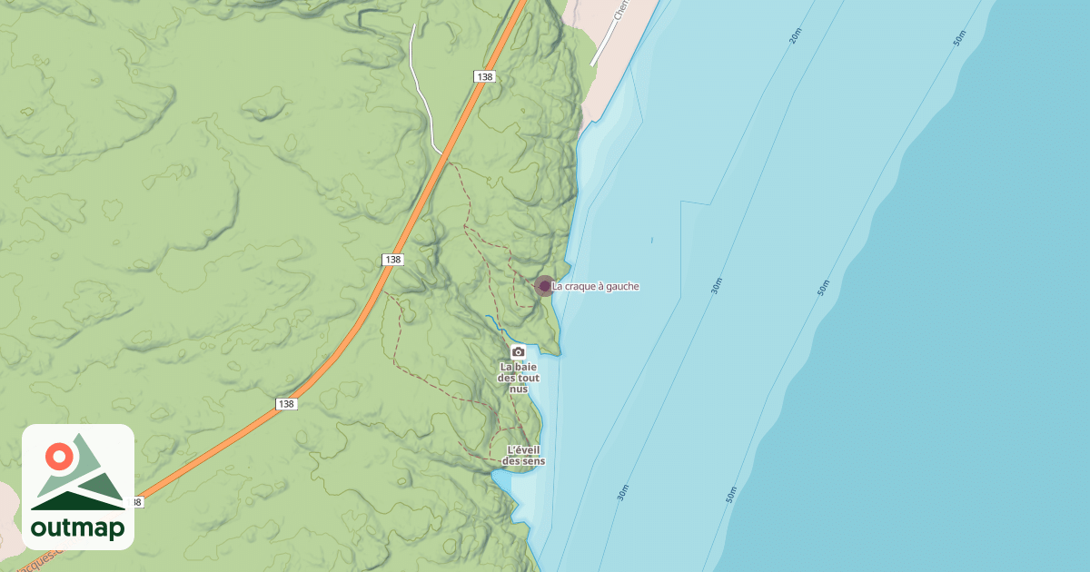Map of La craque à gauche
