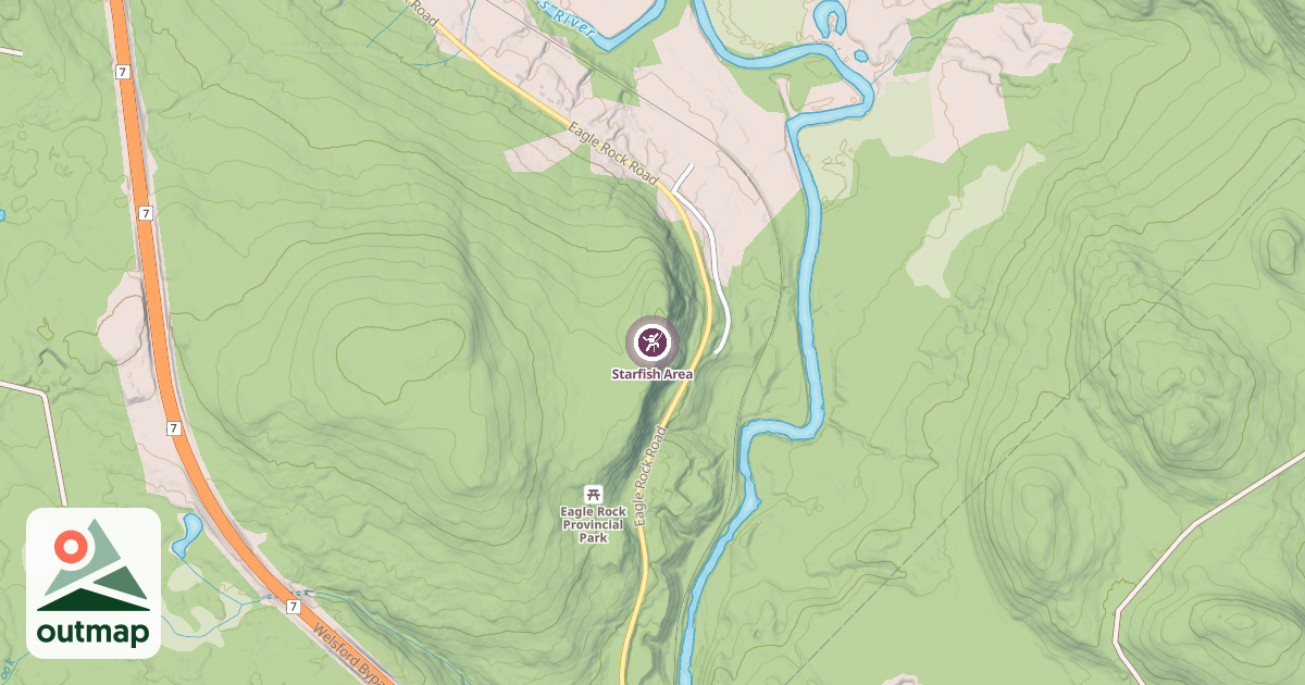 Map of Starfish Area
