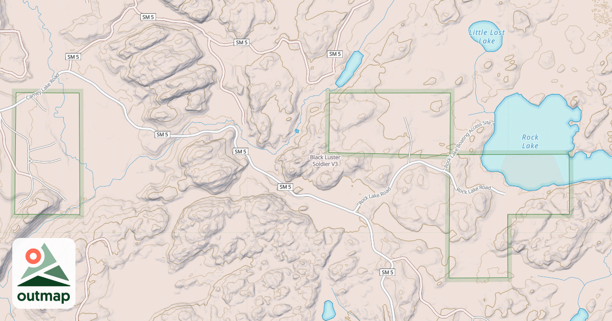 Map of Black Luster Soldier