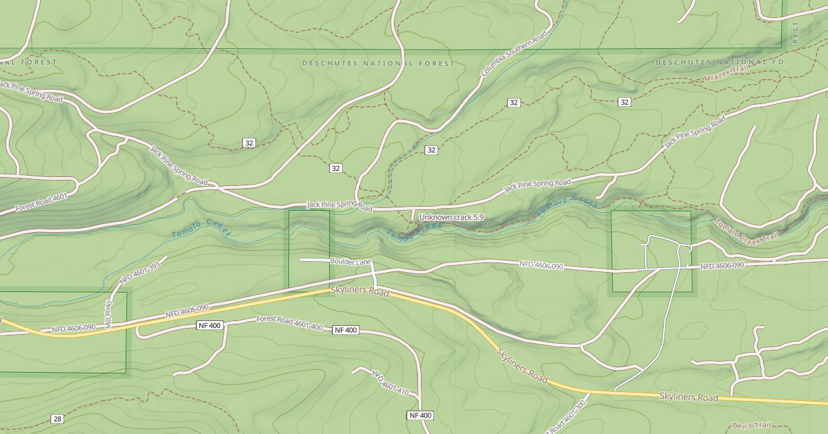 Map preview of Unknown crack