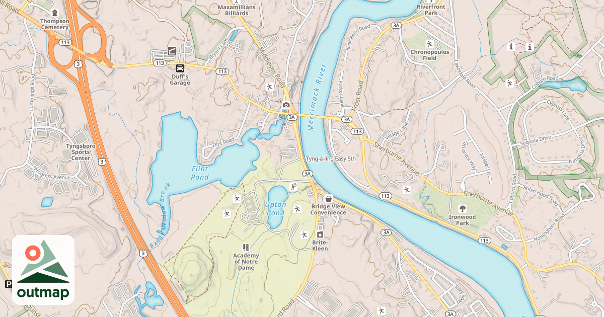 Map of Tyng-a-ling
