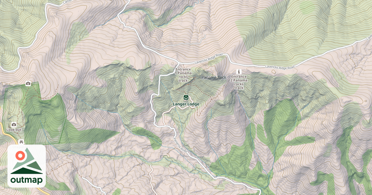 Map of Langer Lodge