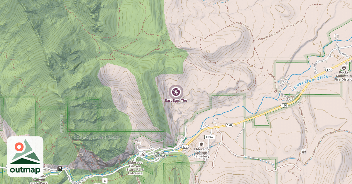 Map of East Egg, The