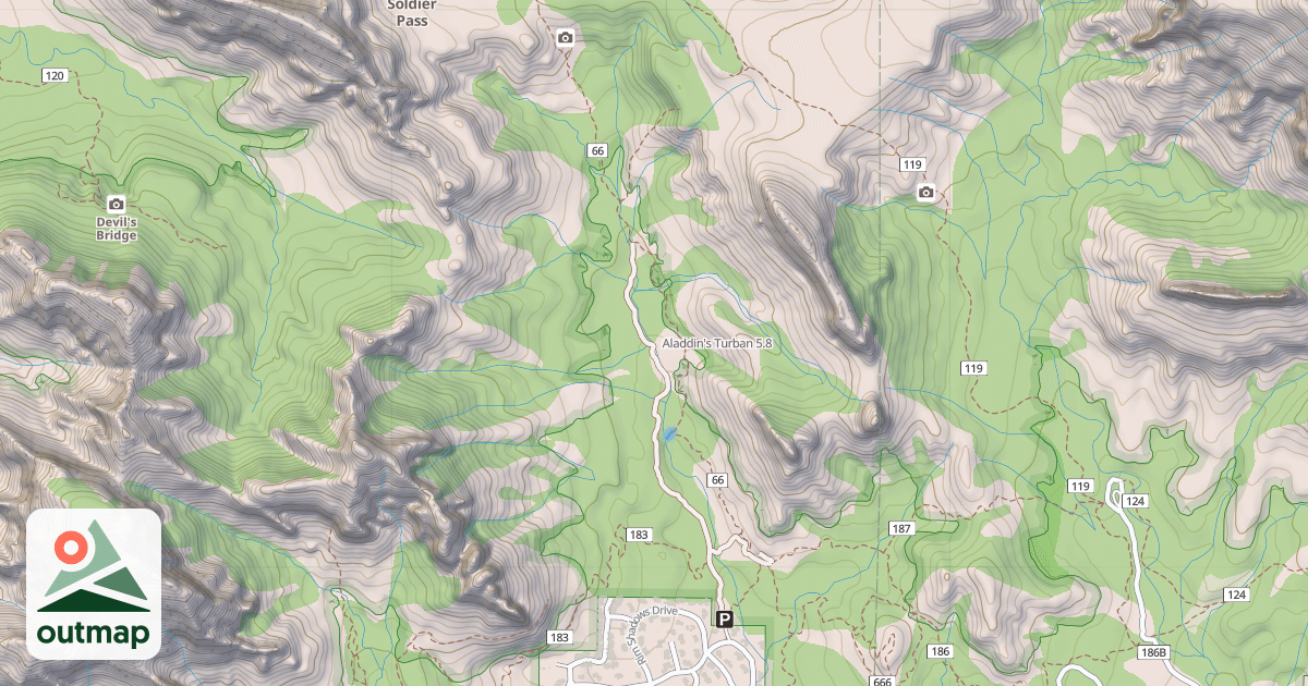Map of Aladdin's Turban