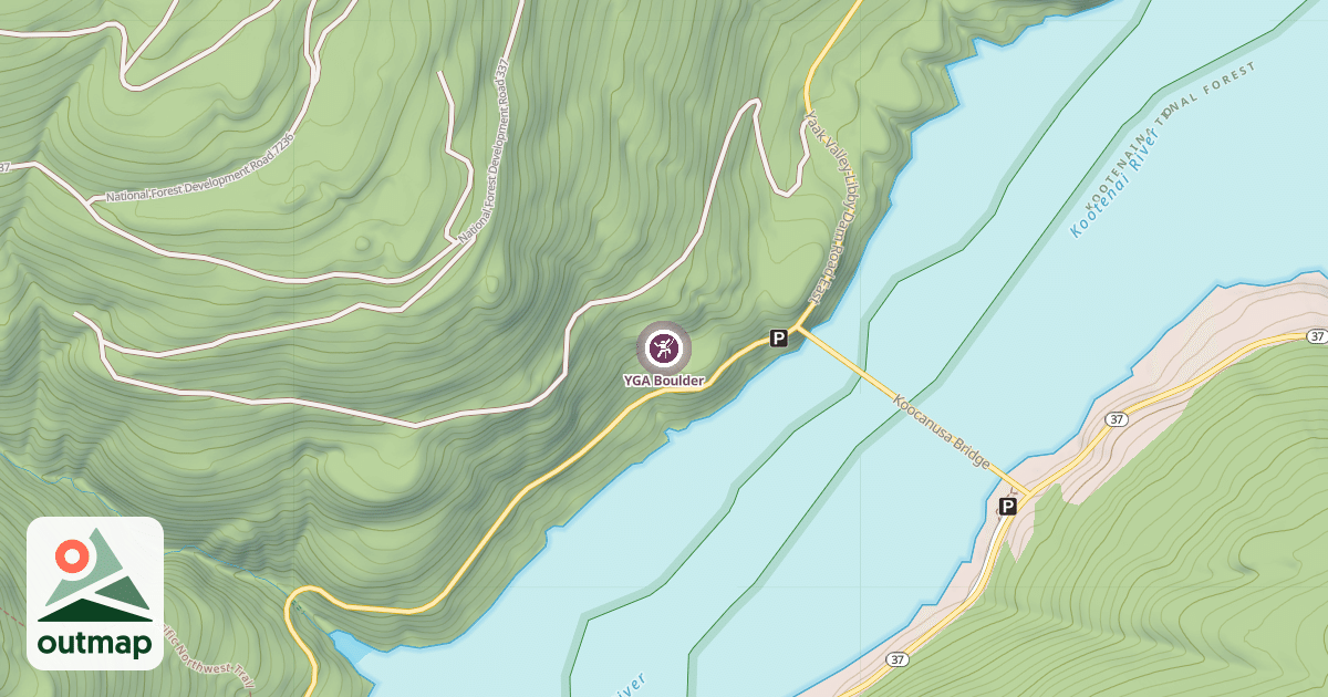 Map of YGA Boulder