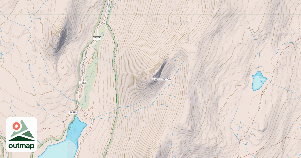 Map of Night Train