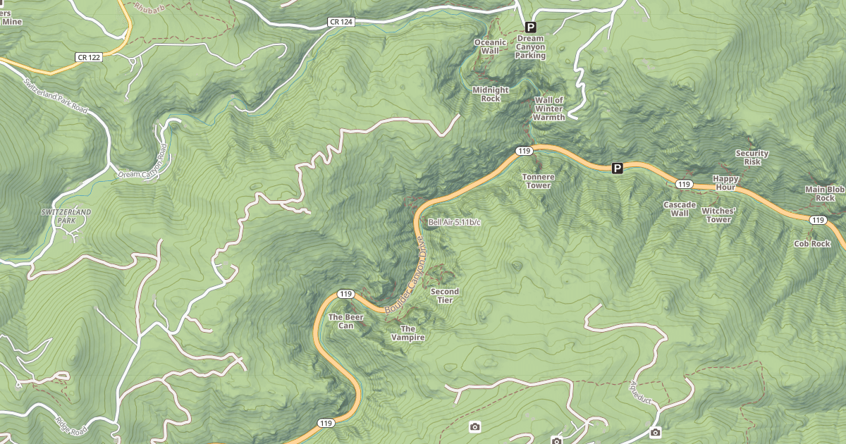 Map preview of Bell Air