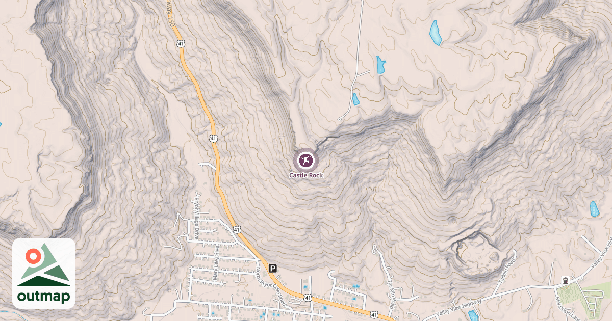 Map of Castle Rock