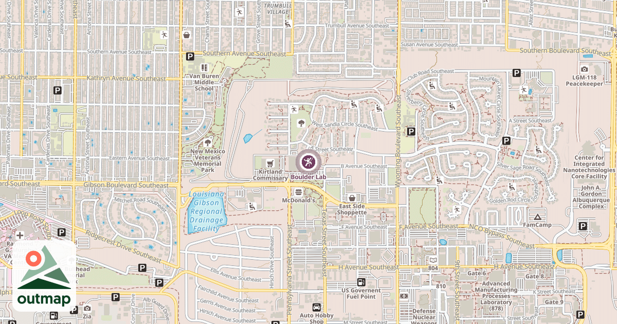 Map of Boulder Lab