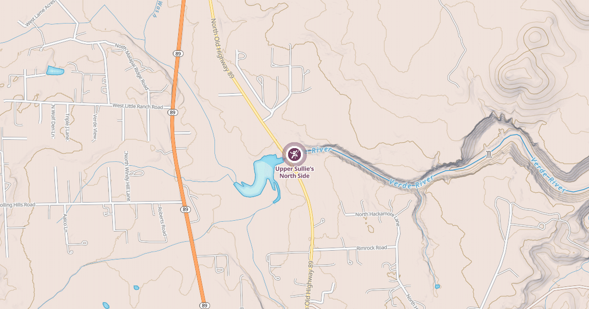 Map preview of Upper Sullie’s North Side