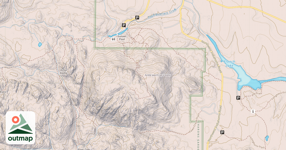 Map of Arete warm up