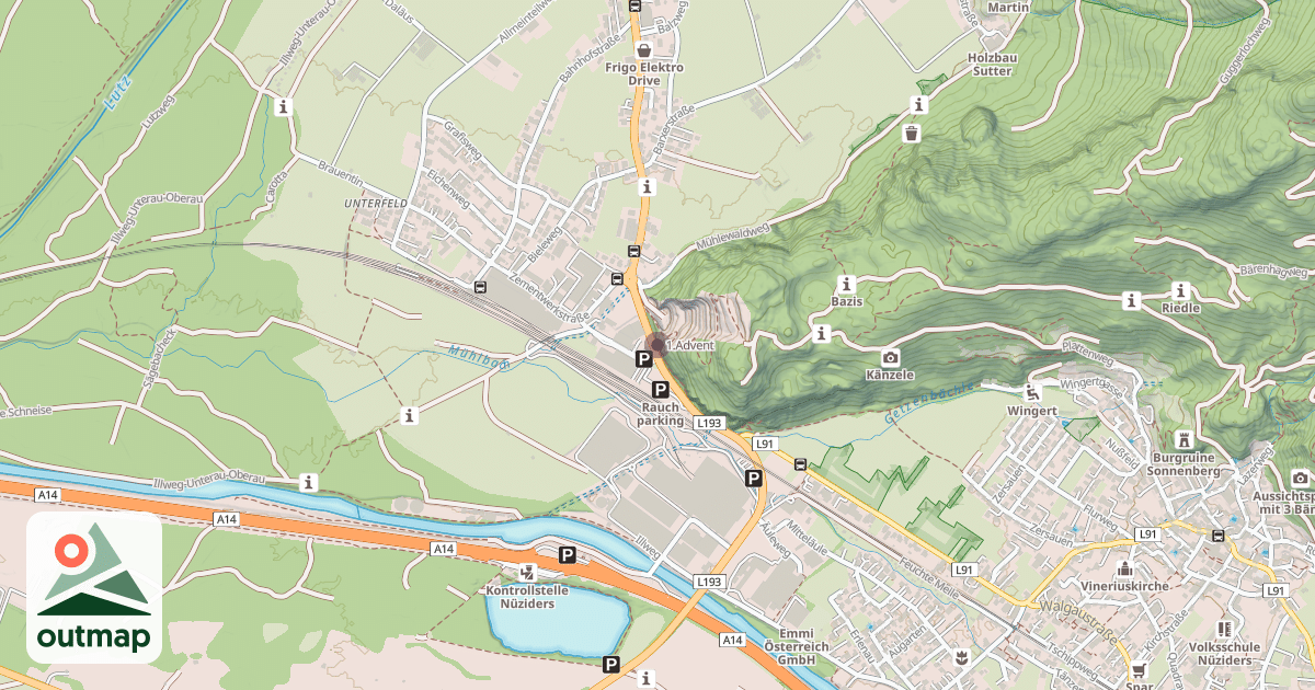 Map of 1.Advent