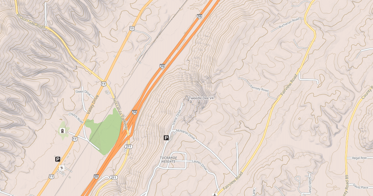 Map preview of Tweedle Dee