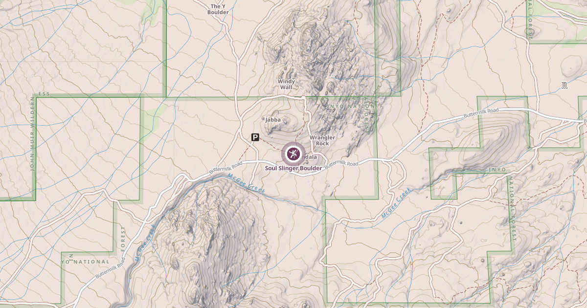 Map preview of Soul Slinger Boulder