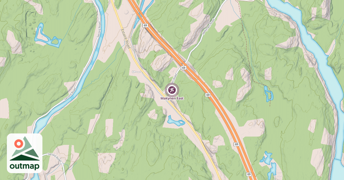 Map of Makynen East