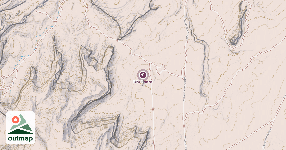 Map of Echo Pinnacle
