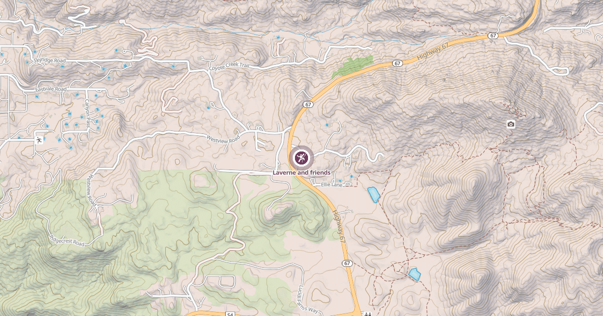 Map preview of Laverne and friends