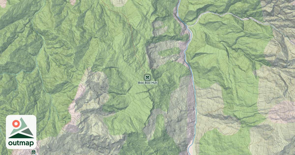 Map of Boo Boo Hut