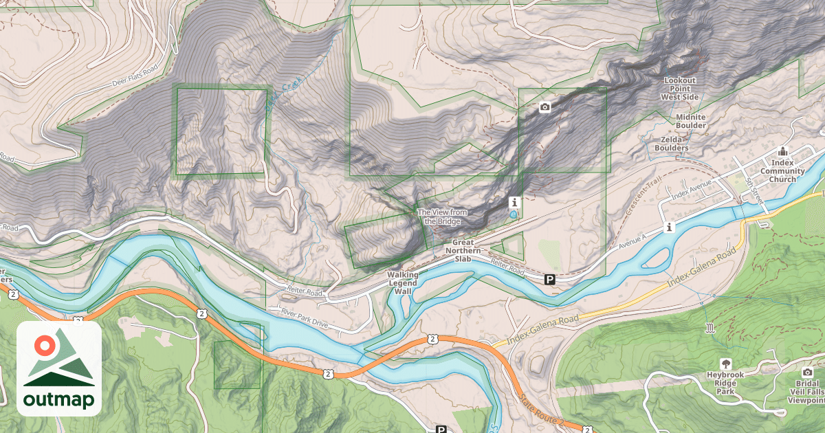 Map of The View from the Bridge