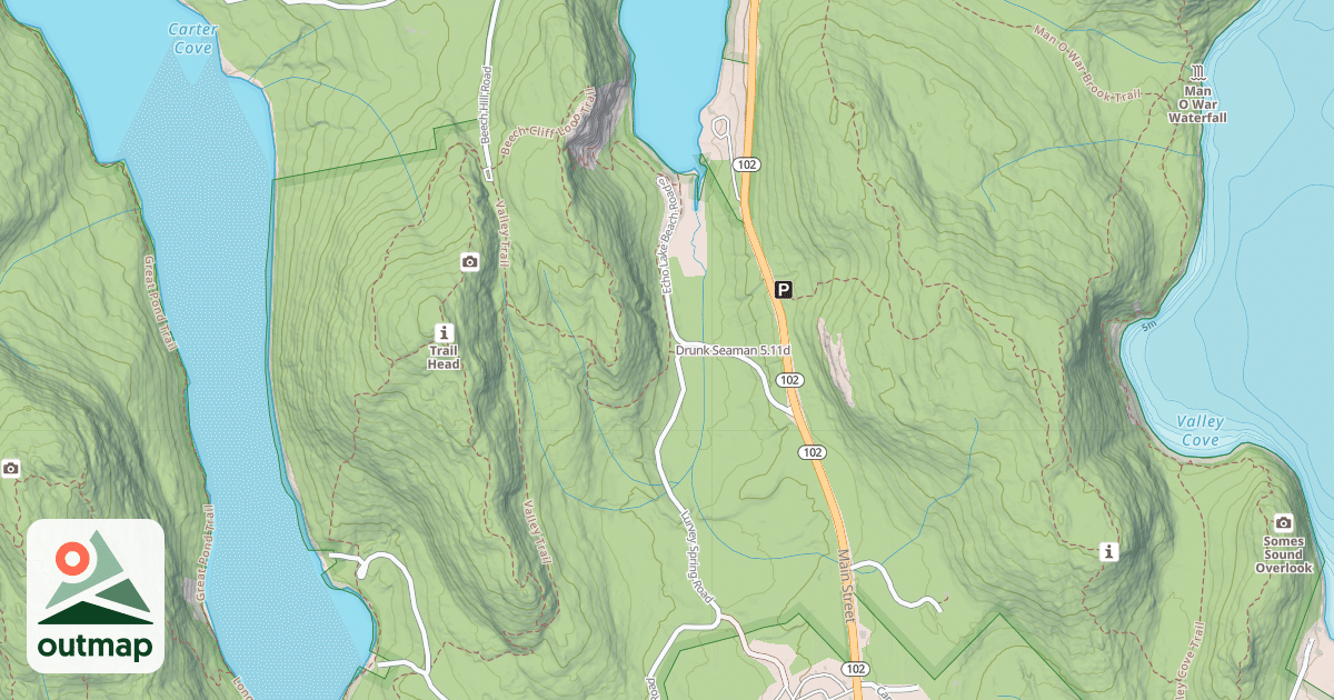 Map of Drunk Seaman