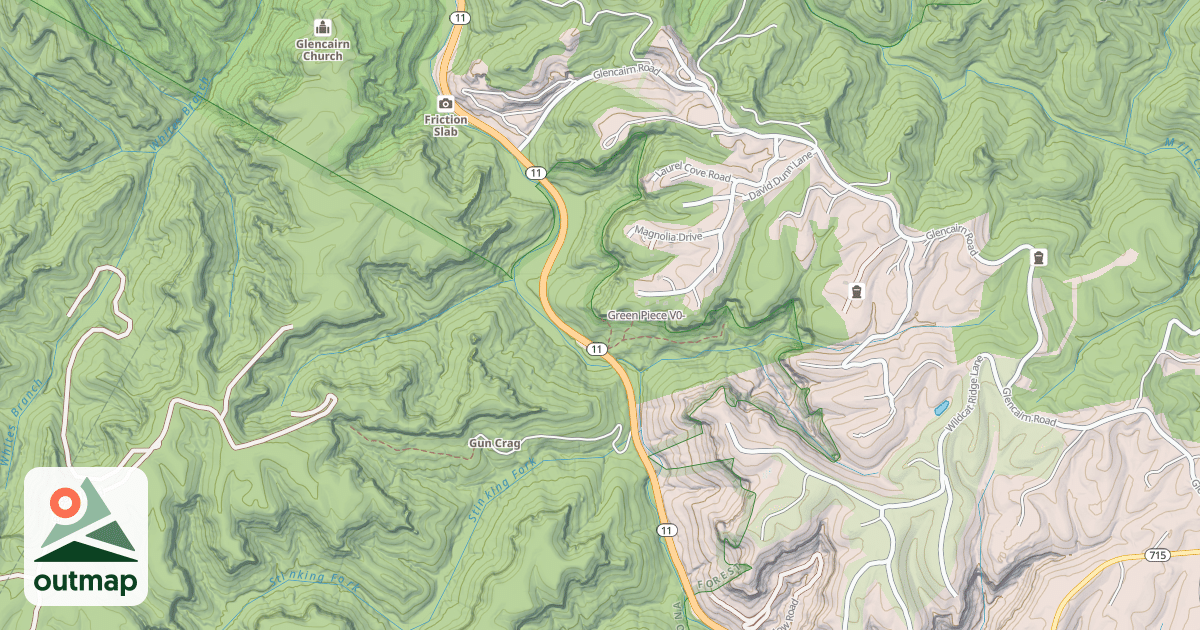 Map of Green Piece