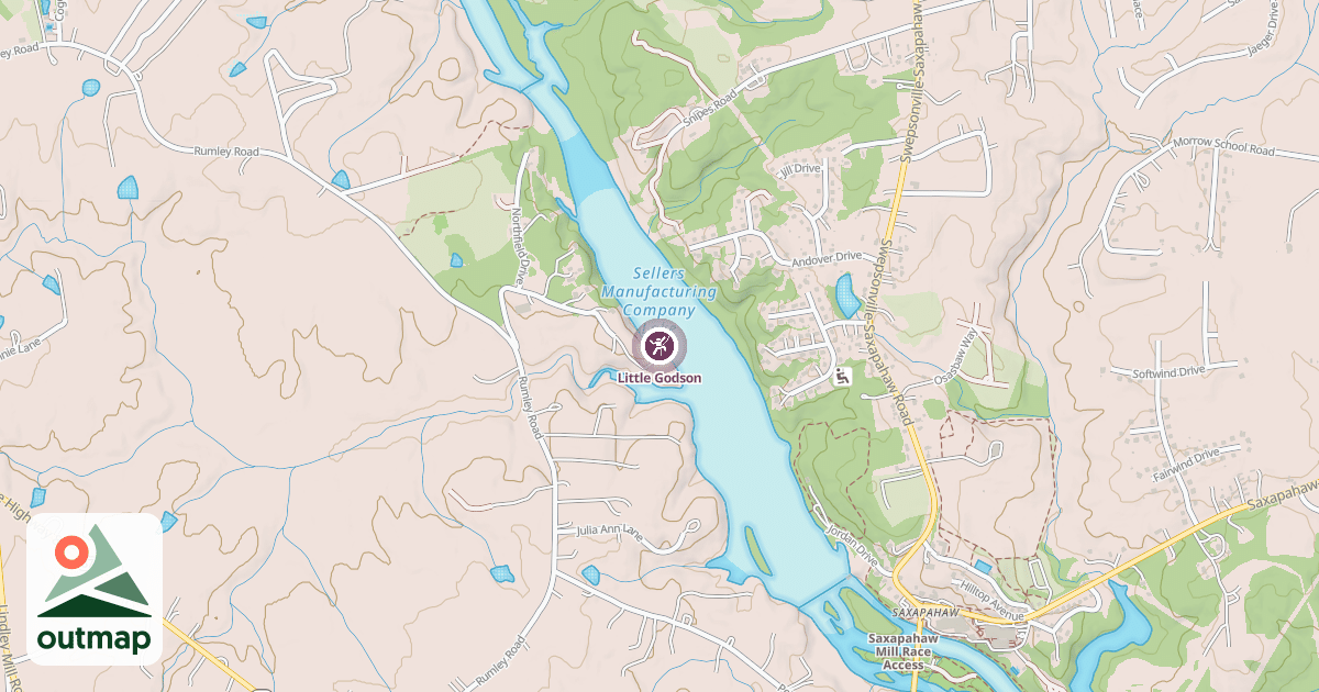 Map of Little Godson